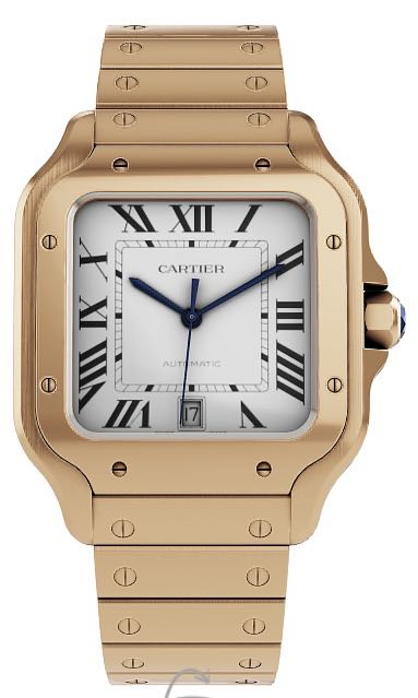 Cartier Santos Large Gold WGSA0018 