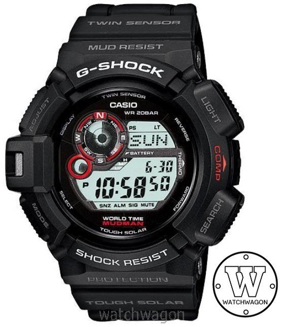 G shock sales watch twin sensor