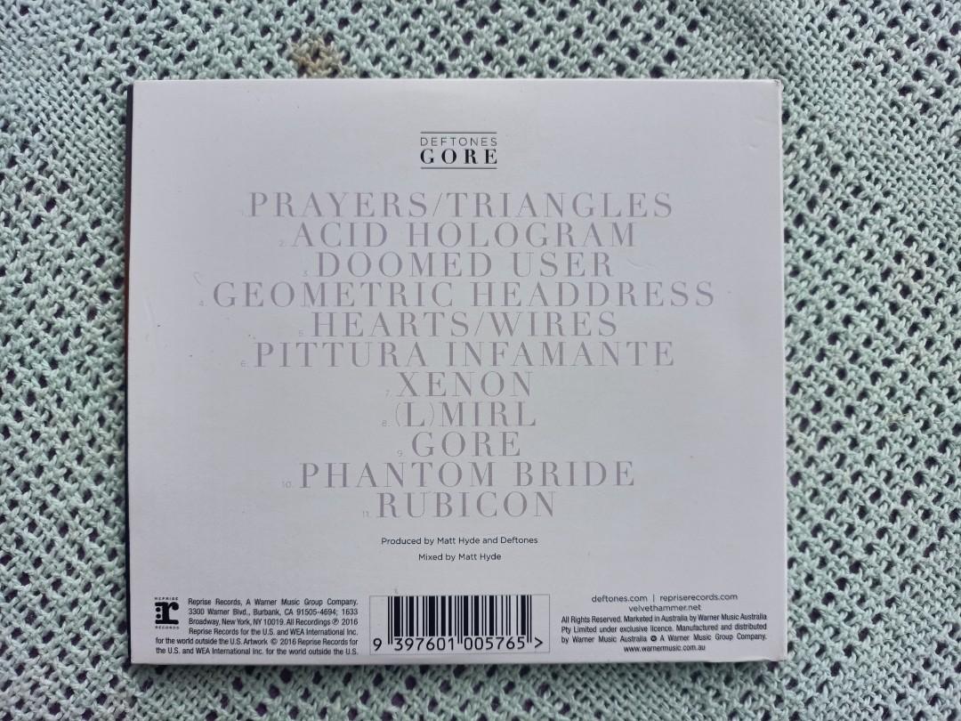 CD Deftones : gore