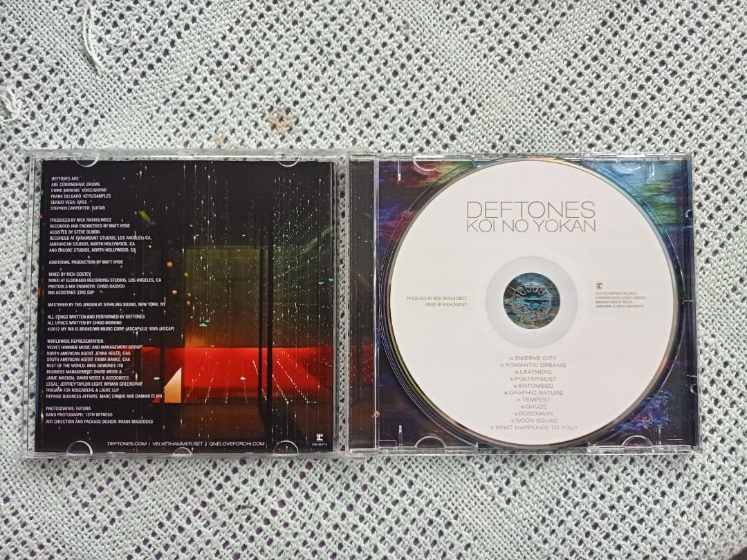 CD Deftones : koi no yokan, Hobbies & Toys, Music & Media, CDs & DVDs on  Carousell