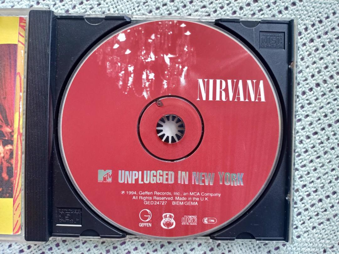 CD Nirvana : MTV Unplugged In New York, Hobbies & Toys, Music & Media ...