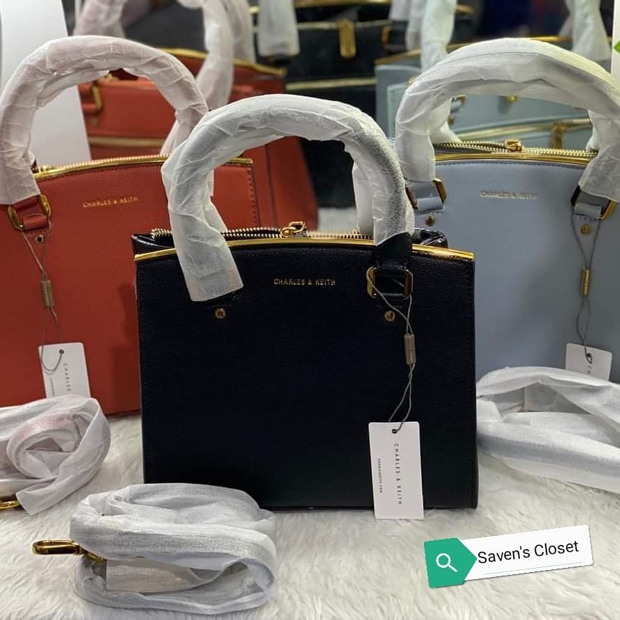 Charles and keith classic structured bag 2025