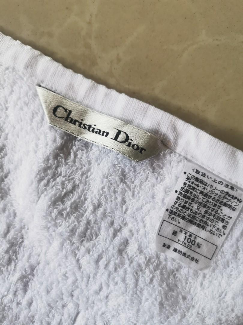 Dior bath towel sales