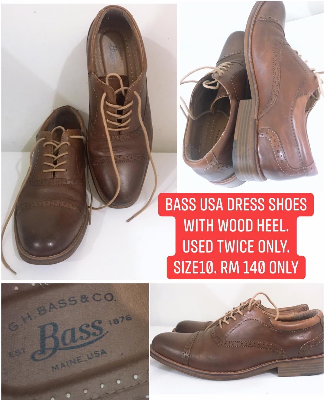 Clearance Sale Bass USA leather shoes Men s Fashion Footwear