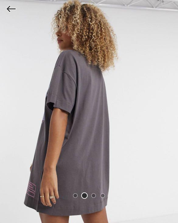 Collusion t shirt top dress