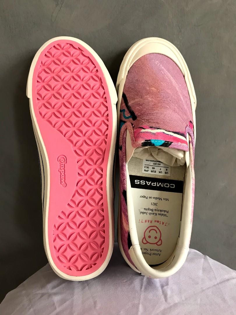 Compass x Jason Ranti, Fesyen Pria, Sepatu , Sneakers di Carousell