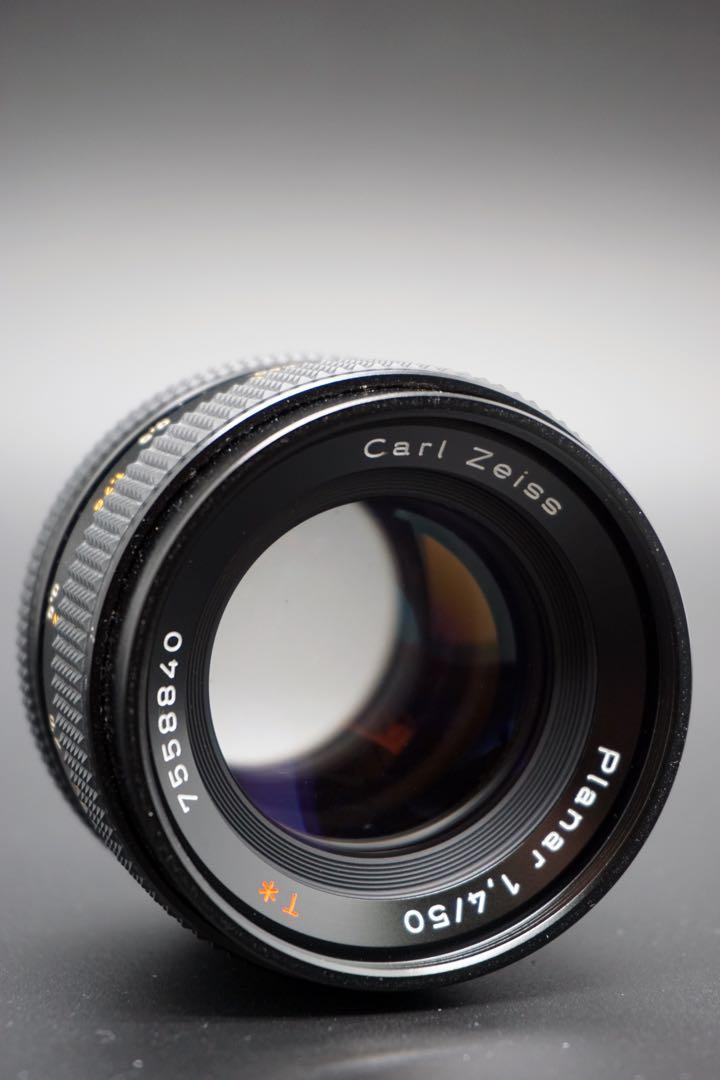 極新】Contax Carl Zeiss Planar T* 50mm F/1.4 MMJ, 攝影器材, 鏡頭及 