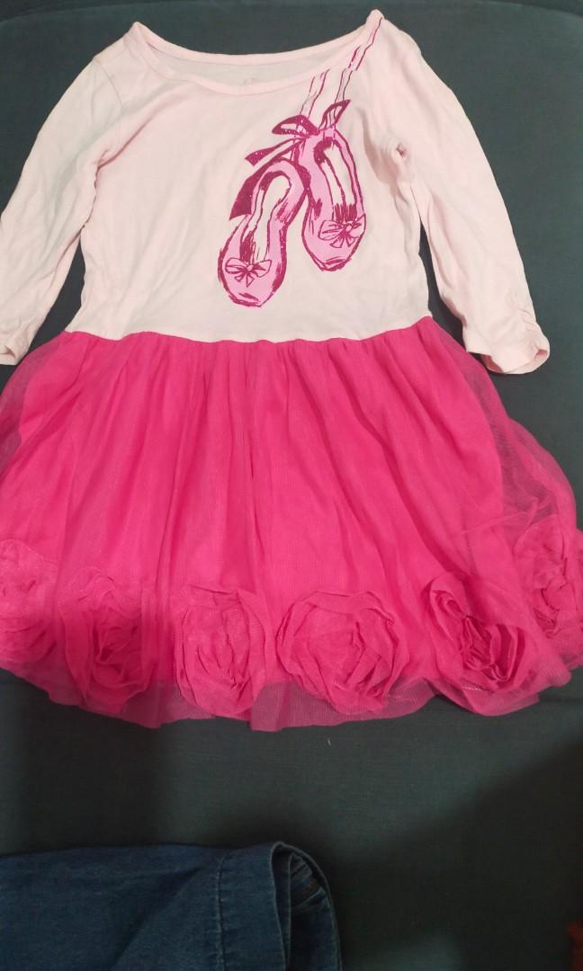 Cute Dress (Maong & Cotton) (Category: Babies & Kids Fashion) located in Paranaque City. Submitted by bratty_ann (Listing ID 1113616662, Image 3). Description: Both had only been used 2/3x then naliitan na and store sa cabinet. Maong Dress (Bought in SM) Pink Dress (Bought from London).