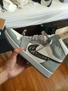 Dior Air Jordan 1 Footwear Carousell Singapore