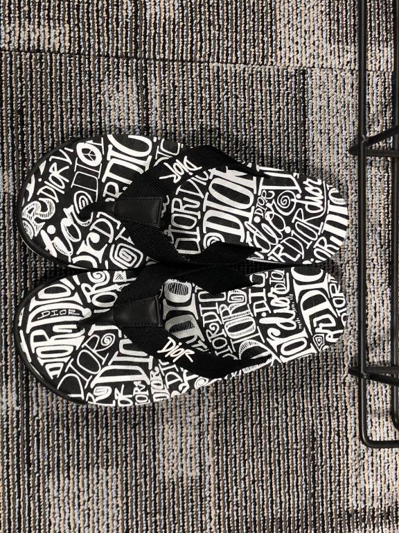 Dior stussy sandals