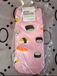 F21 Pink Sushi Socks