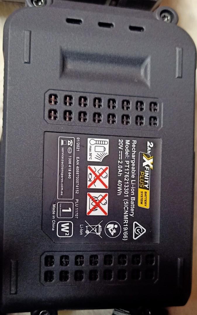 Ferrex Heavy Duty Cordless Stick Vacuum Cleaner 20V Liion complete