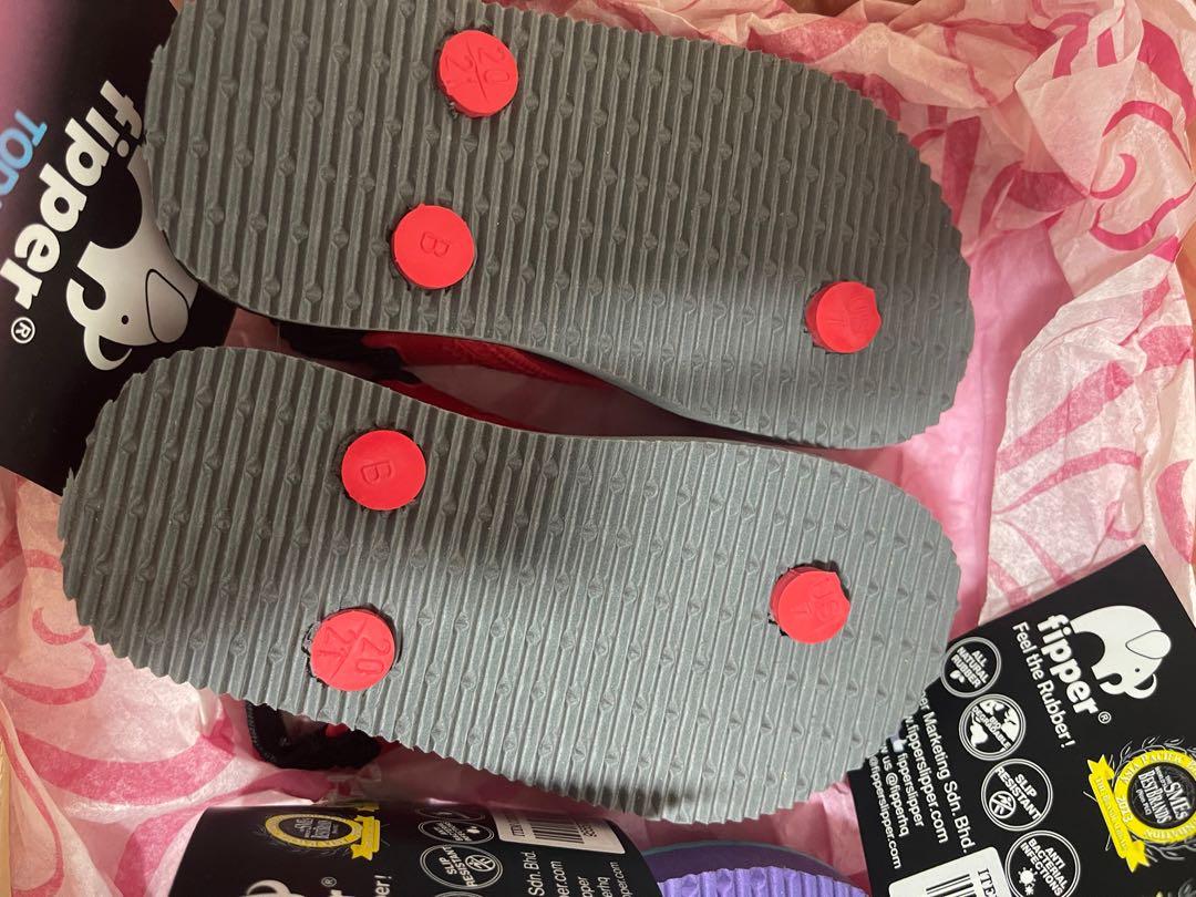 Flipper slippers, Babies & Kids, Babies & Kids Fashion on Carousell