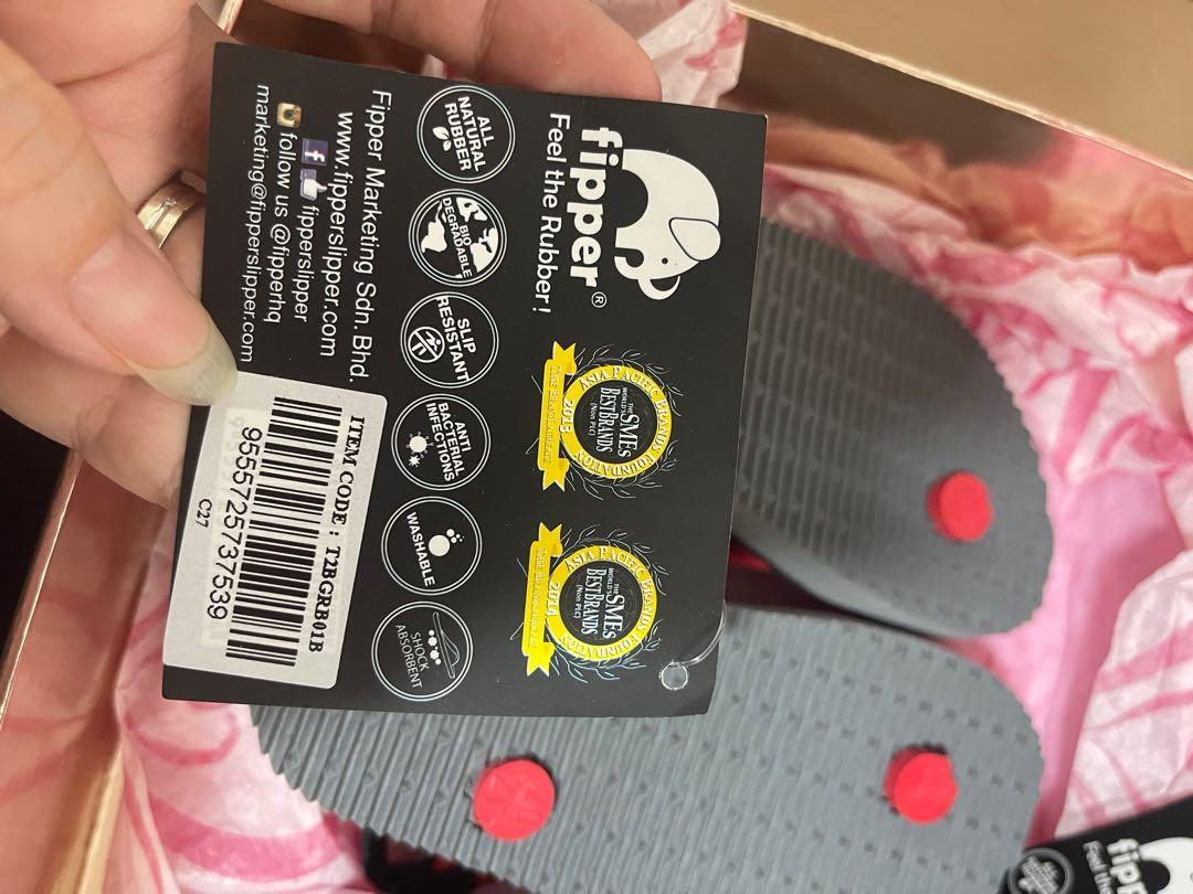 Flipper slippers, Babies & Kids, Babies & Kids Fashion on Carousell