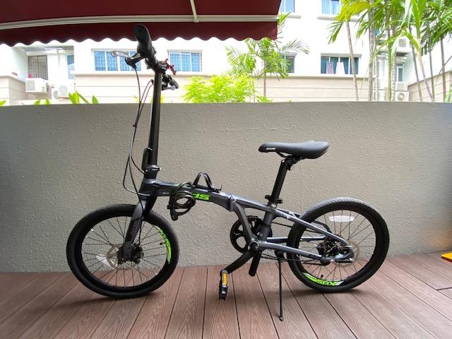 Foldable Bike Bicycle XDS Z3 Sports Equipment Bicycles Parts Bicycles on Carousell