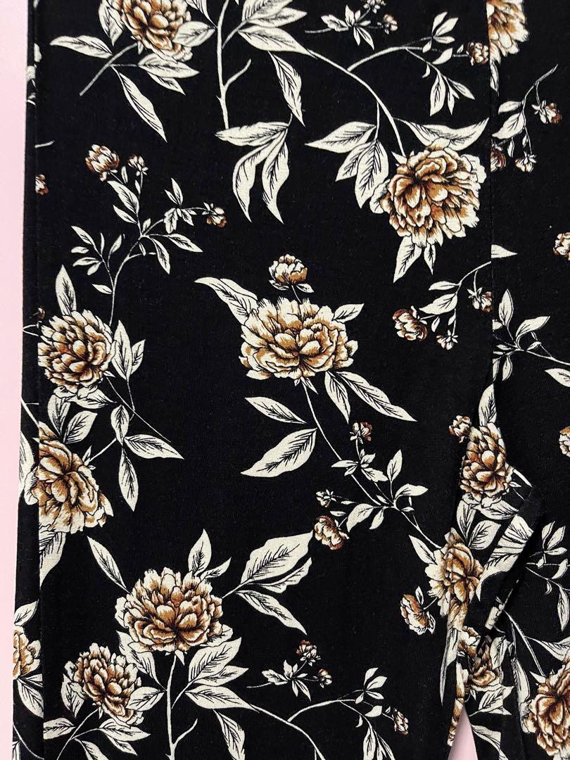 forever 21 flower pants