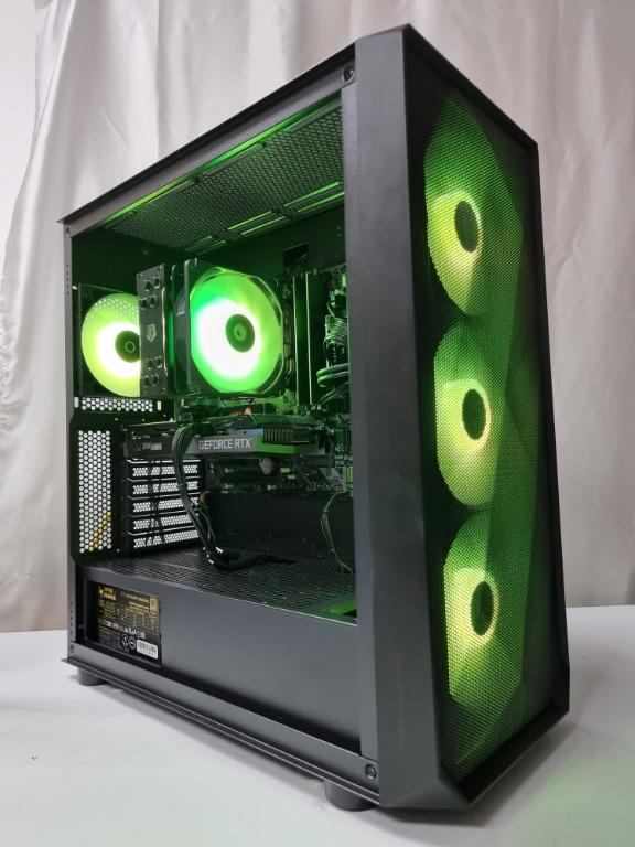 Free Delivery] Ryzen 3600 Nvidia RTX 3060ti Zotac twin edge