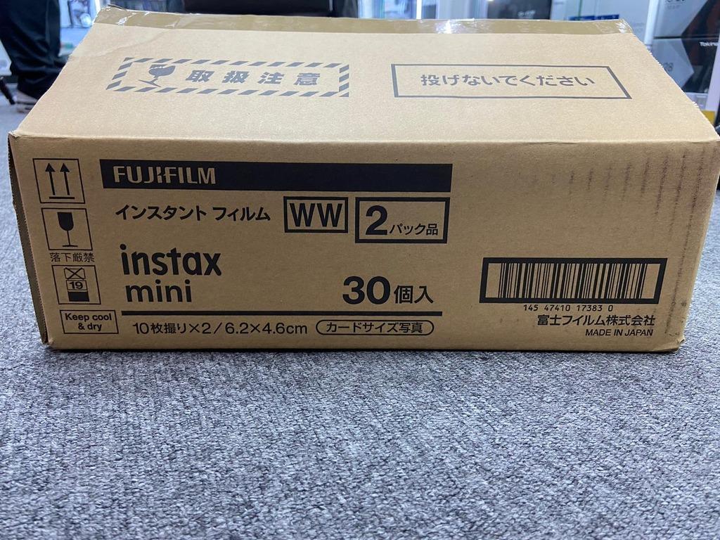 ❤️直売価格❤️ インスタントフィルム INSTAX MINI JP 2P × 30箱(600