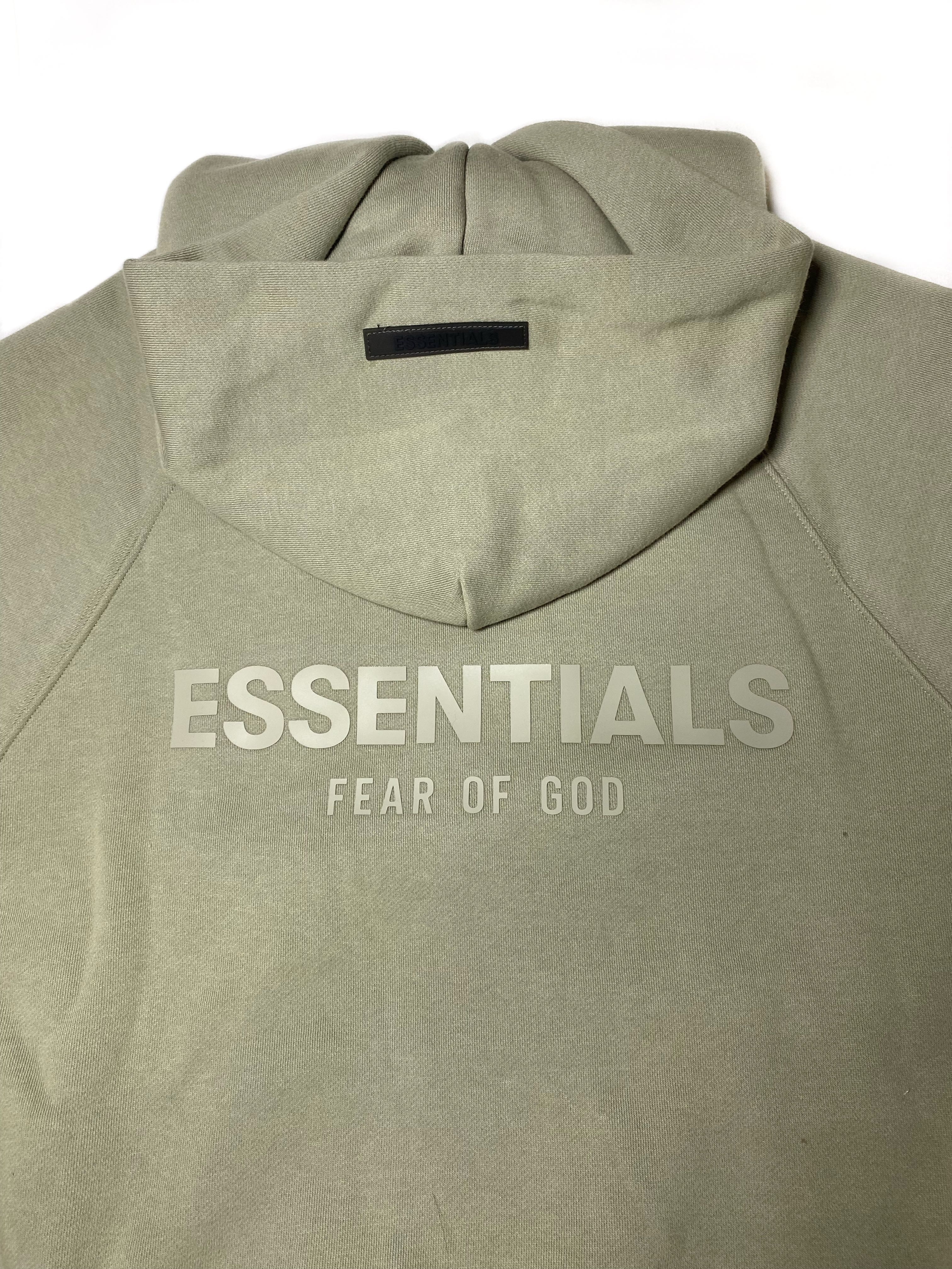 Fear Of God FOG Essentials Hoodie 'Pistachio' SS2021 Small /Med FAST  SHIPPING!!!