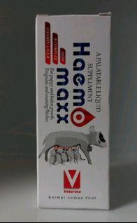 Haemomaxx Platelet Booster for puppies, kittens, pregnant cats and dogs.
