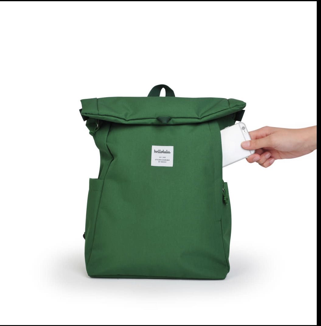 Hellolulu mini Tate all day backpack forest green Carousell