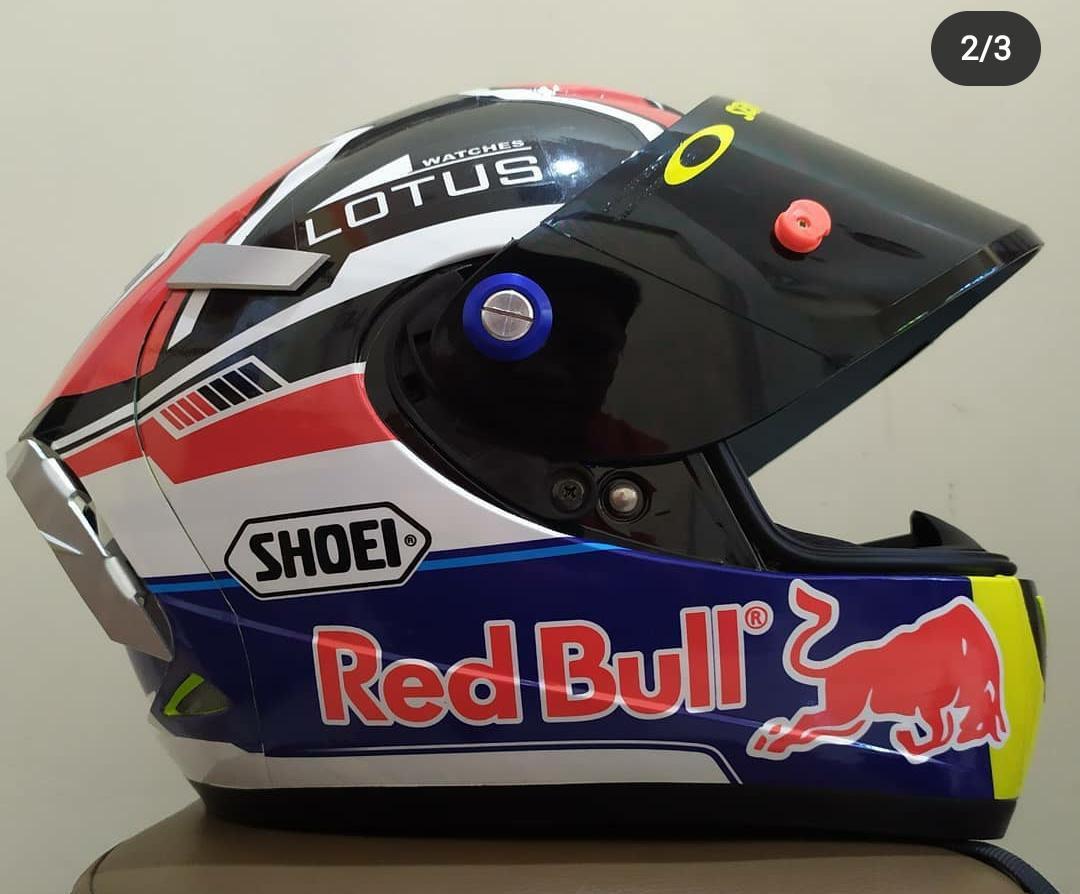 Helm INK CL MAX Custume versi SHOEI RedBull Motor di Carousell