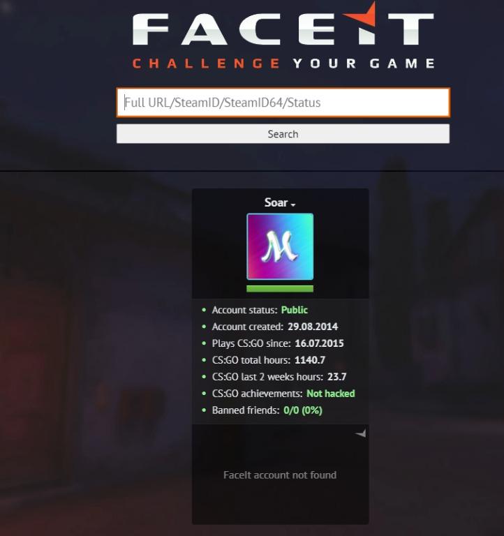 Verified FACEIT Accounts (CSGO)  Level 1 - 10, Video Gaming, Gaming  Accessories, Game Gift Cards & Accounts on Carousell