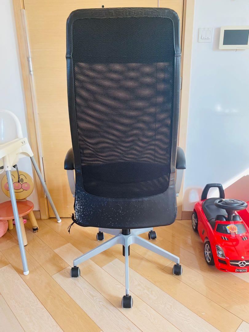 Ikea Markus 辦公椅有扶手office Arm Chair 宜家辦公室座椅電腦椅網背 傢俬 家居 傢俬 椅子 Carousell