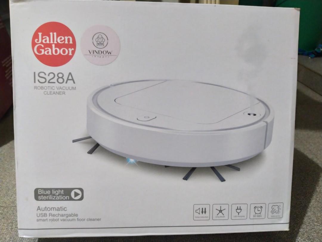 JALLEN GABOR IS28A ROBOT VACUUM CLEANER, TV \u0026 Home Appliances, Vacuum  Cleaner \u0026 Housekeeping on Carousell