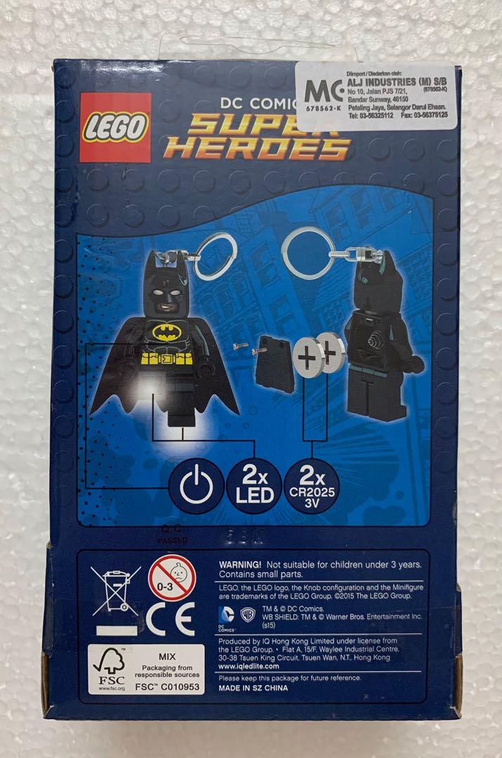 LEGO BATMAN KEYCHAIN LED LITE, Hobbies & Toys, Toys & Games on Carousell