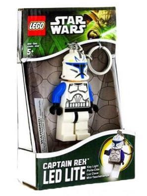 LEGO CAPTAIN REX KEYCHAIN LED LITE Hobbies Toys Toys Games
