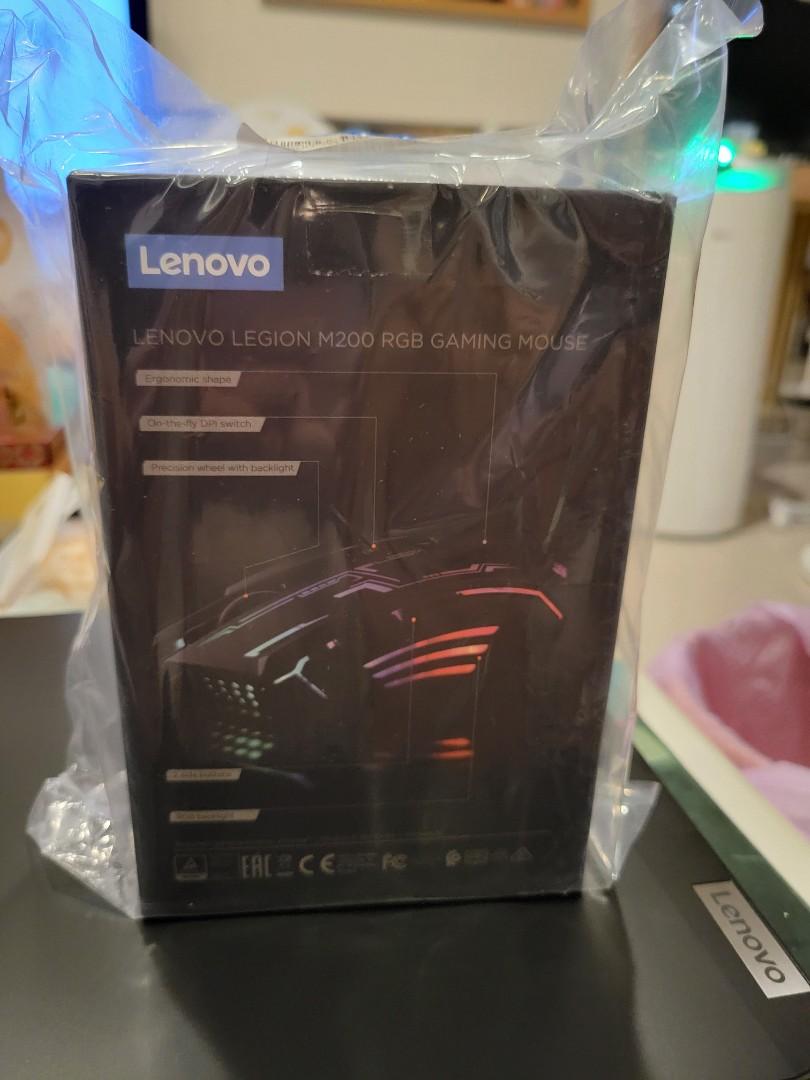 Lenovo Legion M200 RGB電競滑鼠 全新未拆, 電腦及科技產品, 電腦在旋轉拍賣