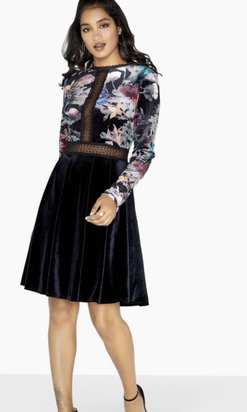 Little mistress floral skater dress hotsell