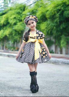 Little Queens Dress with hat