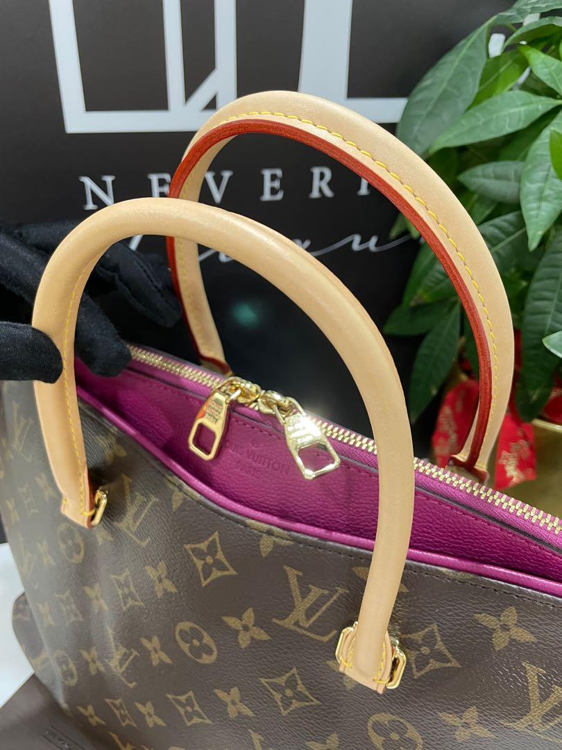 Louis Vuitton Grape Monogram Canvas Pallas MM Bag Louis Vuitton