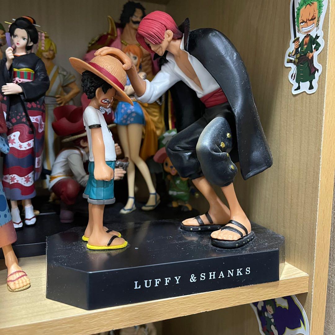Luffy shanks figure deals