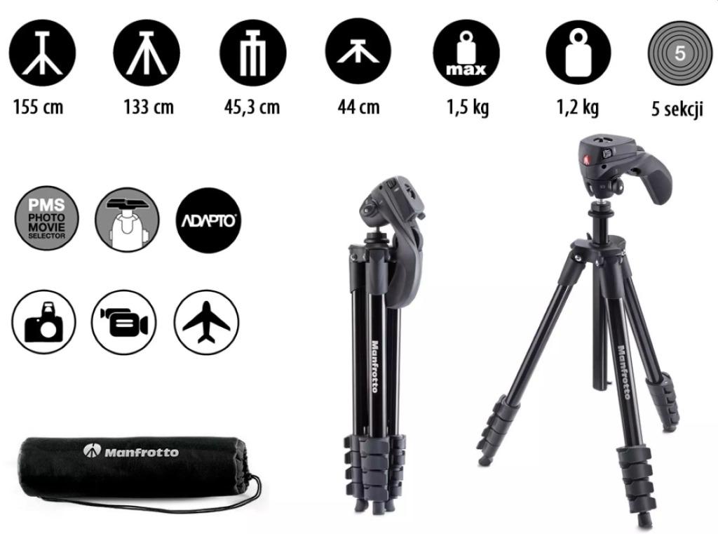 manfrotto action tripod