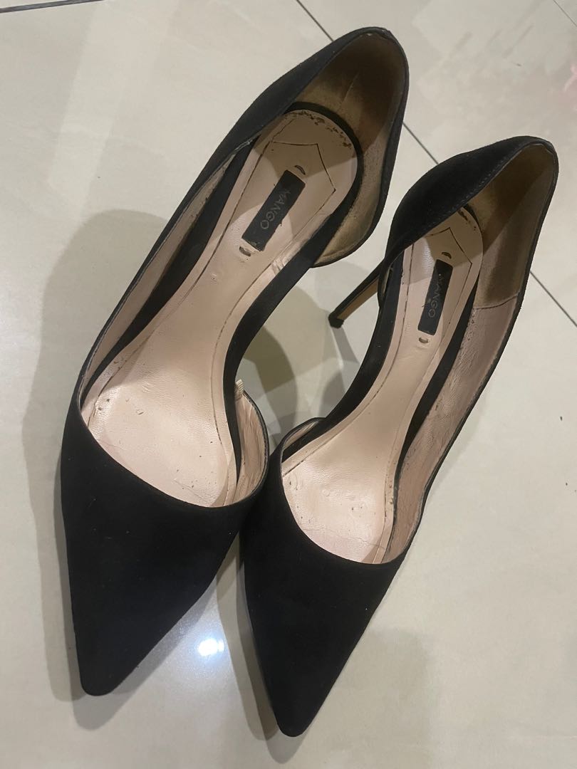 Asymmetric stiletto clearance shoes
