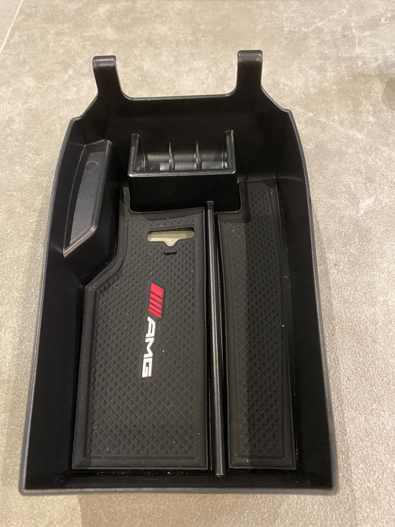 Mercedes Benz C180 Arm Rest Compartment Tray Organizer, Car Accessories