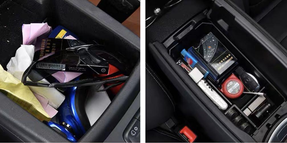Mercedes Benz C180 Arm Rest Compartment Tray Organizer, Car Accessories