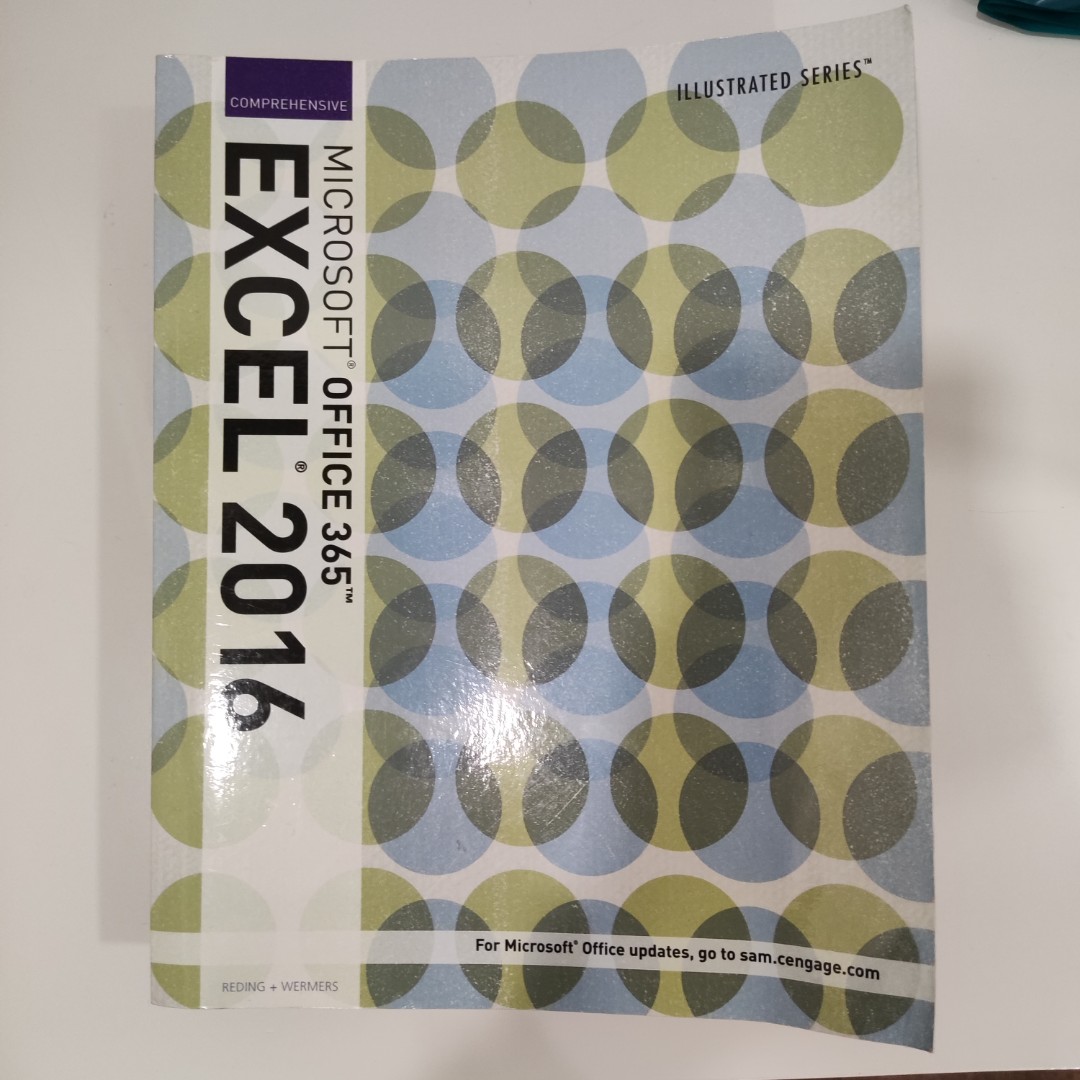 Microsoft Office 365 Excel 2016 Textbook, Hobbies & Toys, Books