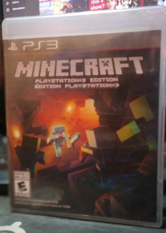 Minecraft Ps3 Edition R All Video Gaming Video Games Playstation On Carousell