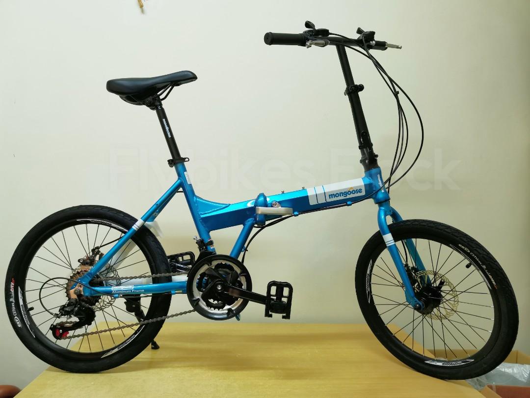 Mongoose folding 2025 bike 20