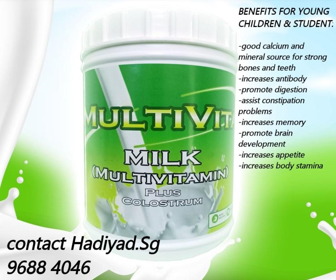 Multivitamin Milk Supplements, Health & Nutrition, Health Supplements