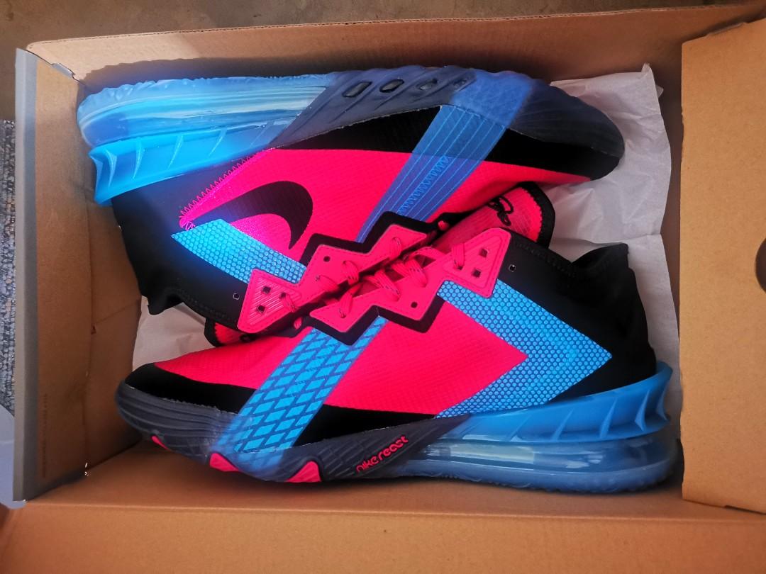 nike lebron 18 fireberry