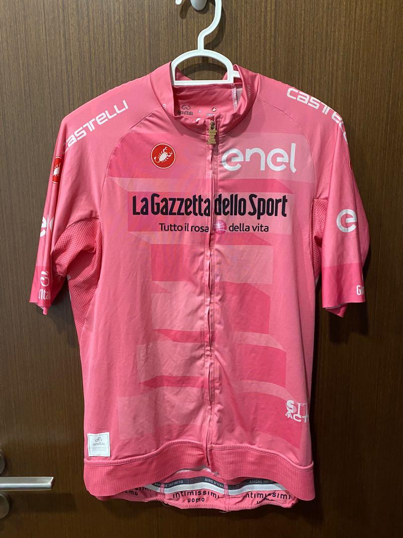 Official Castelli Aero Race 6.0 GIRO d italia 102 pink jersey size XL Sports Equipment Bicycles Parts Parts Accessories on Carousell
