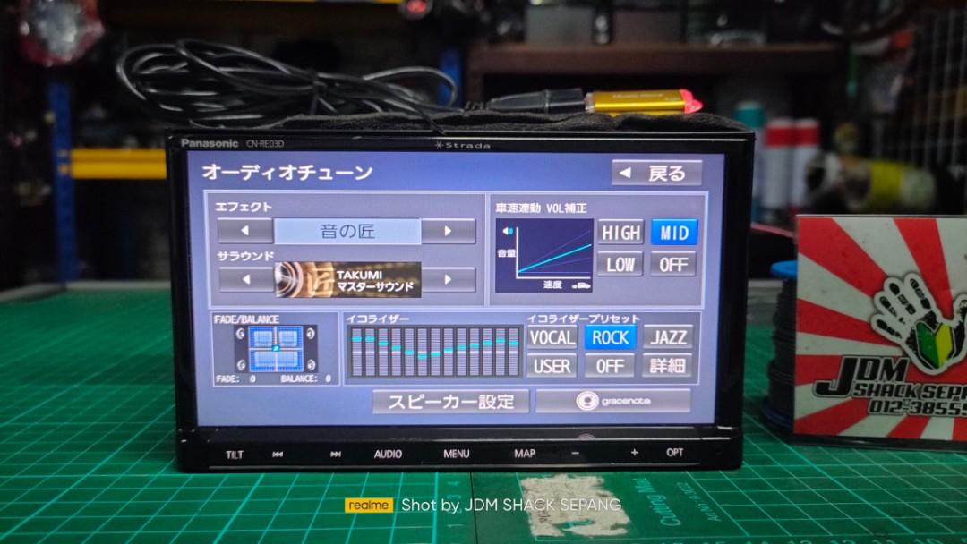 PANASONIC STRADA CN-RE03D RADIO PLAYER, Auto Accessories on Carousell