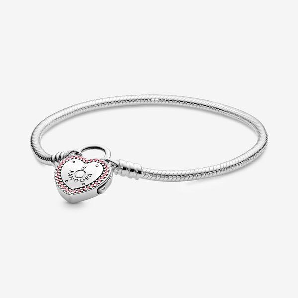 PROMISE HEART CLASP BRACELET 16CM 