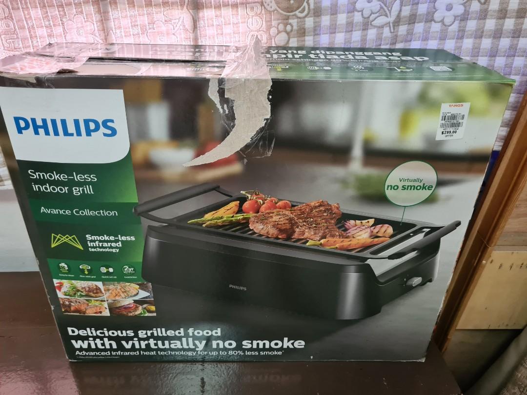 philips Smoke less indoor grill, TV & Home Appliances, Kitchen Appliances, BBQ, Grills & Hotpots