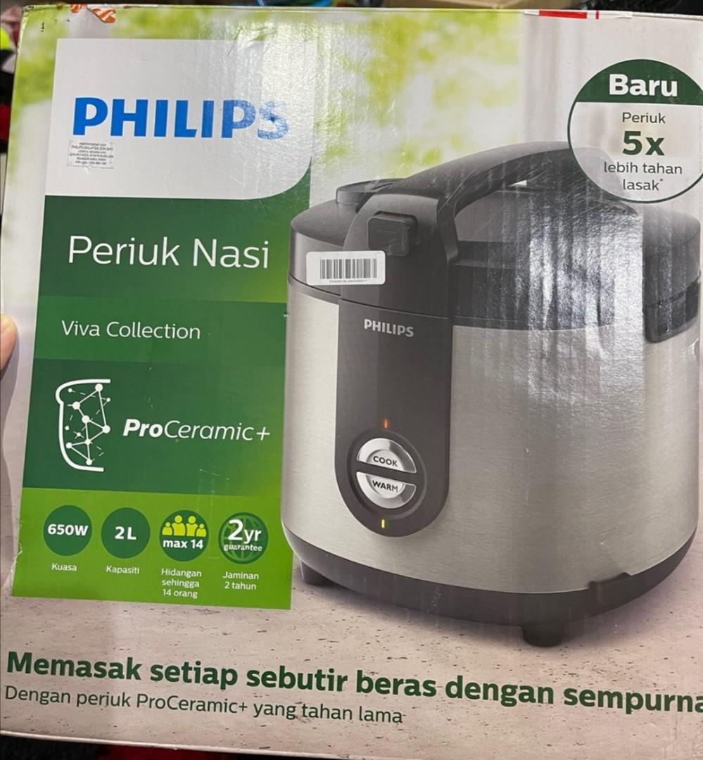 Philips Viva Collection Rice Cooker HD3132 HD3132/60, TV & Home Appliances, Kitchen Appliances